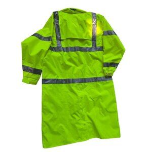 Tingley Men's High-Visibility‎ Reflective Raincoat 2XL Yellow Waterproof